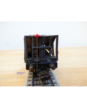 POCHER  183 / 163 ,  wagon trémie à charbon à déchargement automatique   FS   BO