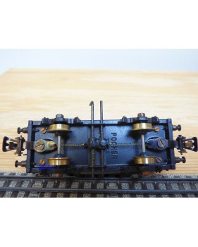 POCHER  183 / 163 ,  wagon trémie à charbon à déchargement automatique   FS   BO