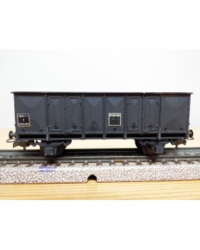 SMCF ???, wagon tombereau noir  à 2 essieux  type T  SNCF   BO