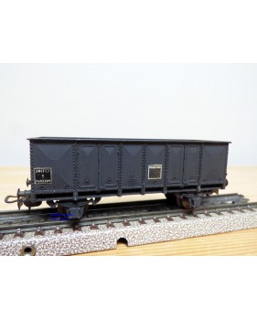 SMCF ???, wagon tombereau noir  à 2 essieux  type T  SNCF   BO
