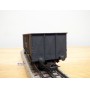 SMCF ???, wagon tombereau noir  à 2 essieux  type T  SNCF   BO