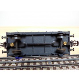 SMCF ???, wagon tombereau noir  à 2 essieux  type T  SNCF   BO