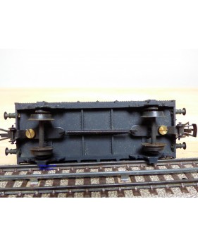 SMCF ???, wagon tombereau noir  à 2 essieux  type T  SNCF   BO