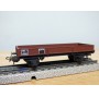 SMCF ???, wagon plat à 2 essieux  type Jho  SNCF  BO