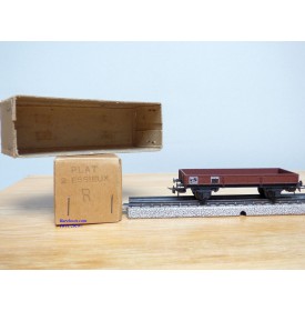 SMCF ???, wagon plat à 2 essieux  type Jho  SNCF  BO