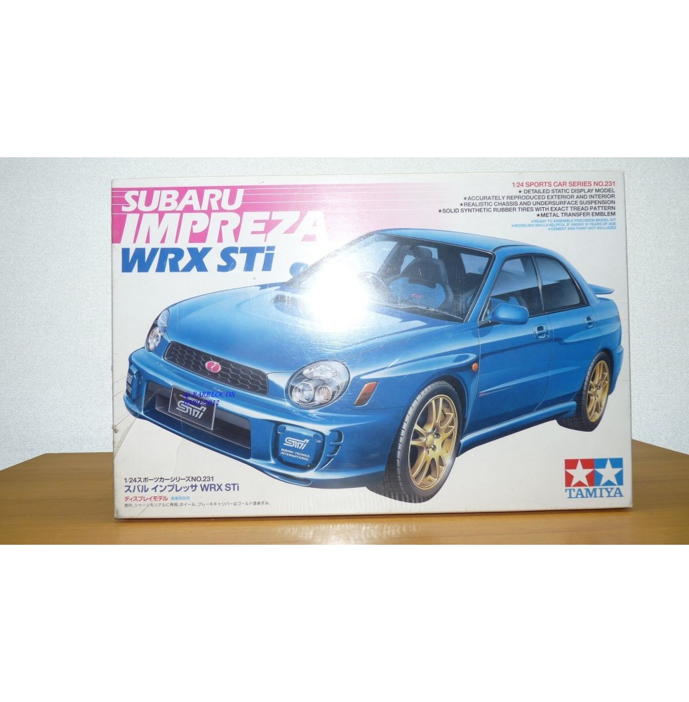 TAMIYA 24231 SUBARU IMPREZA WRX STi BO 1/24