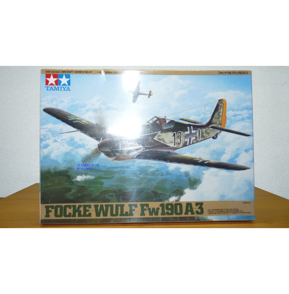 TAMIYA 61037  FOCKE WULF FW190 A3  Neuf BO 1/48 