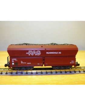 ROCO 24003, coffret de 3 wagons trémie chargé de charbon RAG  neuf BO   N