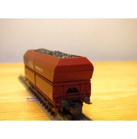 ROCO 24003, coffret de 3 wagons trémie chargé de charbon RAG  neuf BO   N
