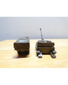 ROCO Minitanks 466 ,  coffret artillerie camion 8*8 MAN et char M 109    Neuf   BO  1/87  HO