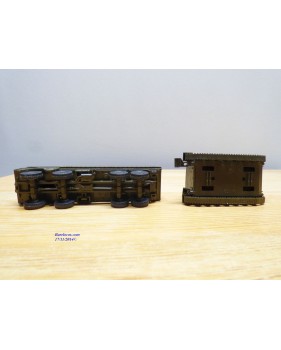 ROCO Minitanks 466 ,  coffret artillerie camion 8*8 MAN et char M 109    Neuf   BO  1/87  HO