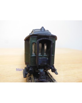 LILIPUT ancien 201 wagon plat chargé de 4 conteneurs ( cadres)  NS  BO