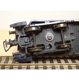LILIPUT ancien 201 wagon plat chargé de 4 conteneurs ( cadres)  NS  BO