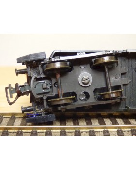 LILIPUT ancien 201 wagon plat chargé de 4 conteneurs ( cadres)  NS  BO