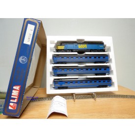 Lima Golden Series 149762 G,  coffret 1 loco et 3 voitures CN  Viarail  Neuf   BO