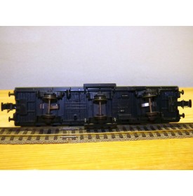 FLEISCHMANN 1443, voiture à 3 essieux mixte  B4 Dtm fourgon / 2 Cl. SNCF BO