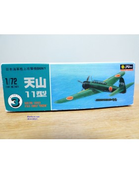 FUJIMI 7AD 3,  rare avion torpilleur embarqué NAKAJIMA B6N1  Tenzan Jill  Neuf   BO 1/72