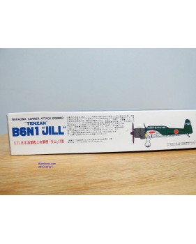 FUJIMI 7AD 3,  rare avion torpilleur embarqué NAKAJIMA B6N1  Tenzan Jill  Neuf   BO 1/72