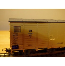 BEMO  2005 810, wagon couvert à 3 essieux  type G  DB   BO