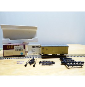 Wagon plat 3 essieux DB BO