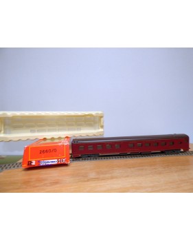 RIVAROSSI  2660 - 0, voiture lits ( smooth side roomette ) Franklin Country   Norfolk & Western   Neuf   BO