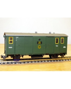 BEMO  3001 805, fourgon mixte bagages/ postal   type Pw  DR   BO   HOe