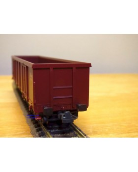ROCO 66959,  wagon tombereau à bogies  type Eaos    DB  Neuf  BO