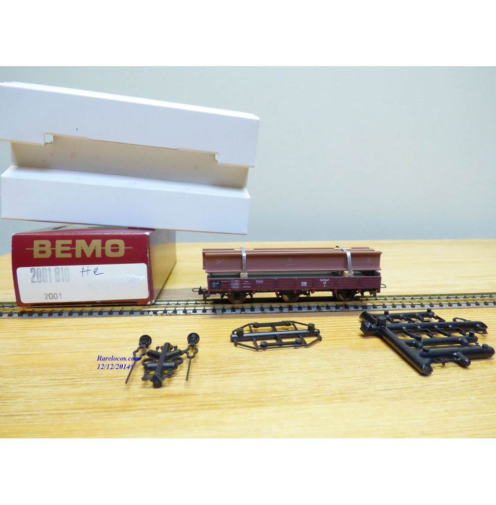 Wagon plat 3 essieux DB BO