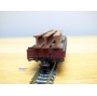 Wagon plat 3 essieux DB BO