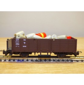 LILIPUT  316101,  wagon tombereauchargé fûts et  tonneaux  N°:60002  ÖBB    neuf   BO    HOe