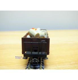 LILIPUT  316101,  wagon tombereauchargé fûts et  tonneaux  N°:60002  ÖBB    neuf   BO    HOe