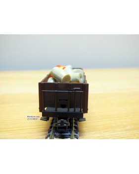 LILIPUT  316101,  wagon tombereauchargé fûts et  tonneaux  N°:60002  ÖBB    neuf   BO    HOe