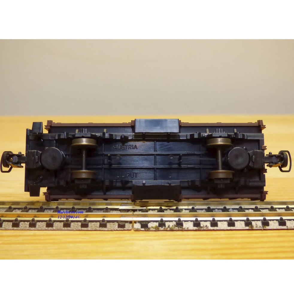 Wagon Tombereau ELECTROTREN 1001/5 – Échelle HO – Chargement De Fûts – Occasion