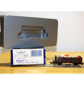LILIPUT  316101,  wagon tombereauchargé fûts et  tonneaux  N°:60002  ÖBB    neuf   BO    HOe