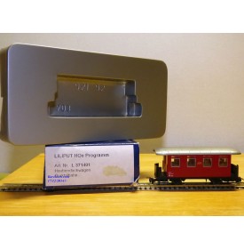 LILIPUT  HOe  L 371401,  voiture à plate formes d'extrémité ( Haubendachwagen )  Gurktalbahn neuf   BO    HOe