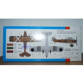 SMER 0810 chasseur biplan italien FIAT CR-32 FRECCIA "Diavoli rossi" neuf BO 1/48