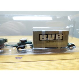 BUB  07000,  camion KAELBLE  KDV6 z   B.Aumann KG. et remorque chargée d'un conteneur BUB  Neuf  BO  1/87