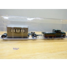 BUB  07000,  camion KAELBLE  KDV6 z   B.Aumann KG. et remorque chargée d'un conteneur BUB  Neuf  BO  1/87