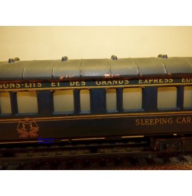 BUCO 55 / 61, voiture lits  CIWL N° 5561  éclairage intérieur  SBB   BO