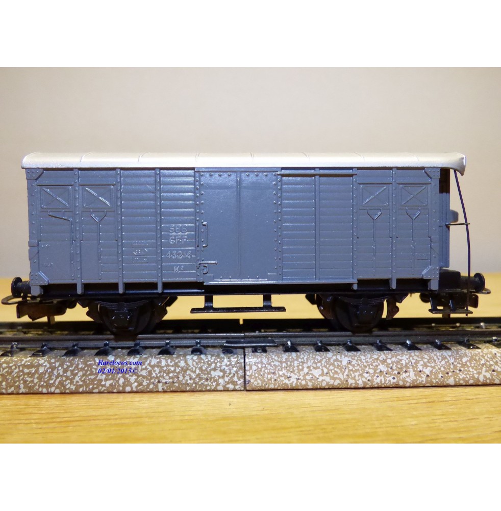 HAG 400 voiture allégée de 2 ème classe SBB BO