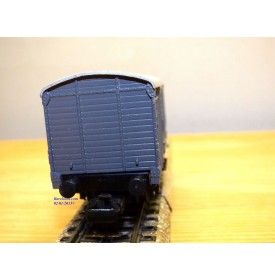 HAG  345 . 04 , wagon couvert à guérite de serre freins  type  K3   gris   SBB  BO