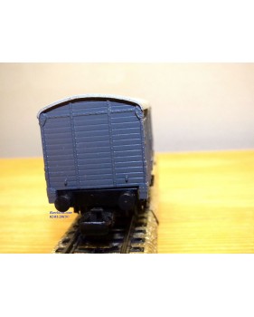 HAG  345 . 04 , wagon couvert à guérite de serre freins  type  K3   gris   SBB  BO