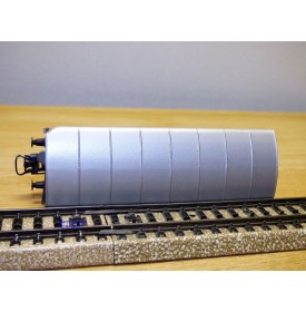 HAG  345 . 04 , wagon couvert à guérite de serre freins  type  K3   gris   SBB  BO