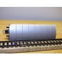 HAG  345 . 04 , wagon couvert à guérite de serre freins  type  K3   gris   SBB  BO