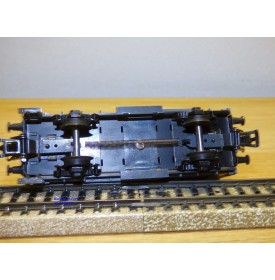 HAG  345 . 04 , wagon couvert à guérite de serre freins  type  K3   gris   SBB  BO