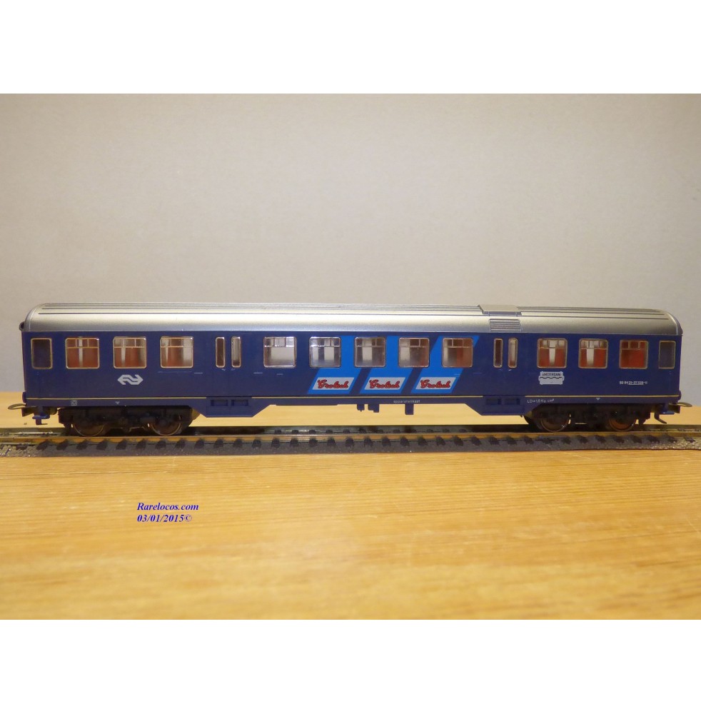 FLEISCHMANN 5156, voiture à portes centrales type 6600   Grolsch 2 Kl. NS   BO