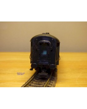 France Trains  226, voiture OCEM à flancs lissesdite inox  à portes sanitaires C 10 SNCF  BO