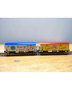 ARNOLD 0050.015, coffret de 2 wagons réfrigérants K2  HEAD  DB  neuf  BO