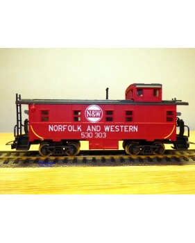 RIVAROSSI 2307, fourgon de queue ( caboose ) Norfolk & Western  BO