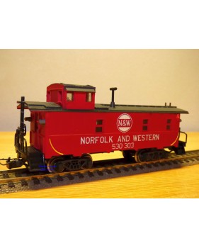 RIVAROSSI 2307, fourgon de queue ( caboose ) Norfolk & Western  BO